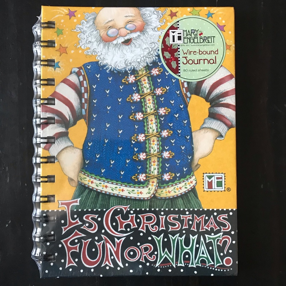 🎅🏻$1 w/ Bundle $4+ Mary Engelbreit Journal